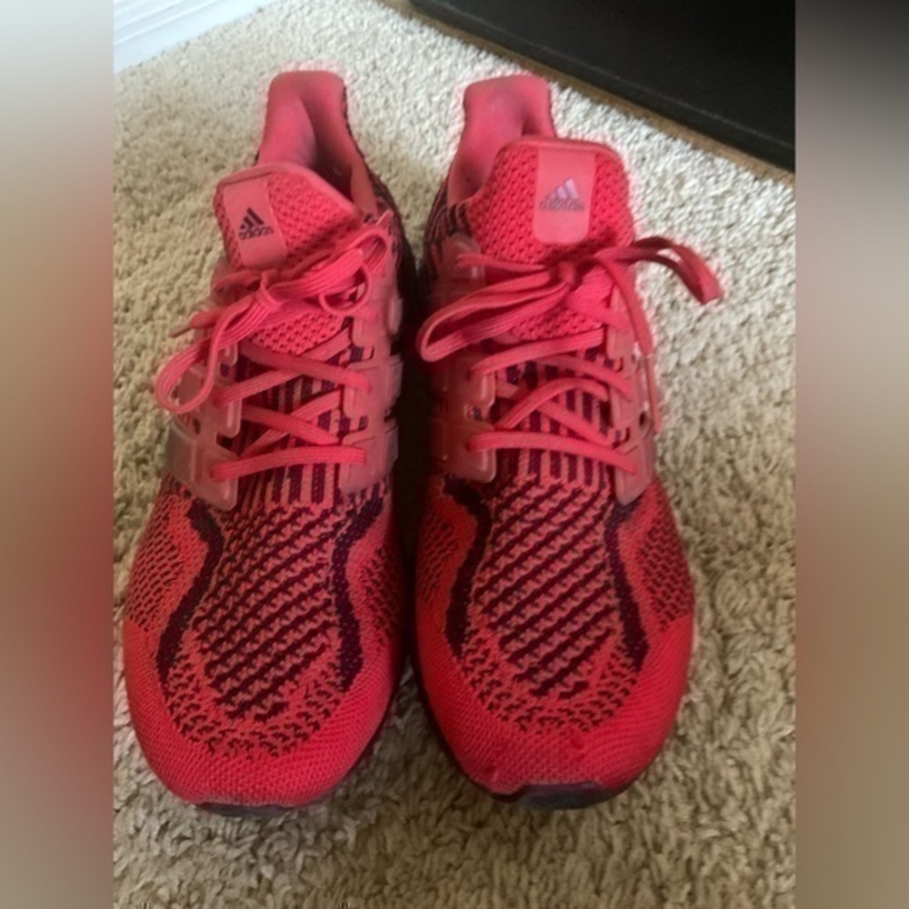 Size 11.5  adidas UltraBoost 5.0 DNA Scarlet Black 2021